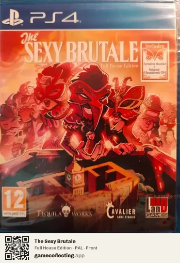 The Sexy Brutale PlayStation 4, PAL box front