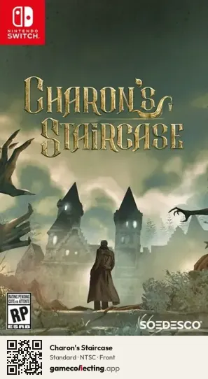 Charon's Staircase Nintendo Switch, NTSC box front