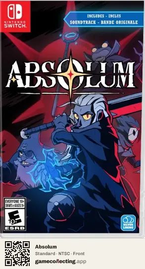 Absolum Nintendo Switch, NTSC box front