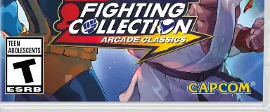 Marvel vs. Capcom Fighting Collection: Arcade Classics, the ESRB box on its front