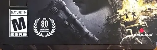 Dying Light 2 Stay Human, the ESRB box on its front