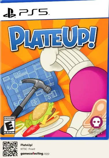 PlateUp! PlayStation 5, NTSC box front