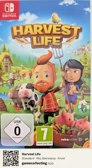 Harvest Life Nintendo Switch, Germany box front