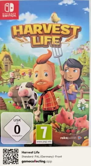 Harvest Life Nintendo Switch, Germany box front