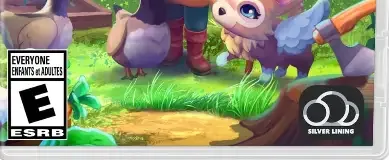 Sugardew Island: Your Cozy Farm Shop, the ESRB box on its front