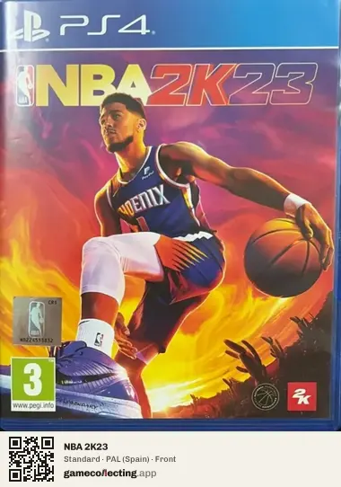 NBA 2K23 PlayStation 4, Spain box front