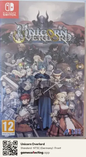 Unicorn Overlord Nintendo Switch, Germany box front