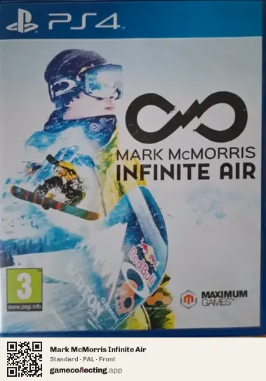 Mark McMorris Infinite Air PlayStation 4, PAL box front
