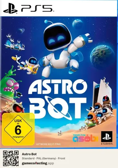 Astro Bot PlayStation 5, Germany box front