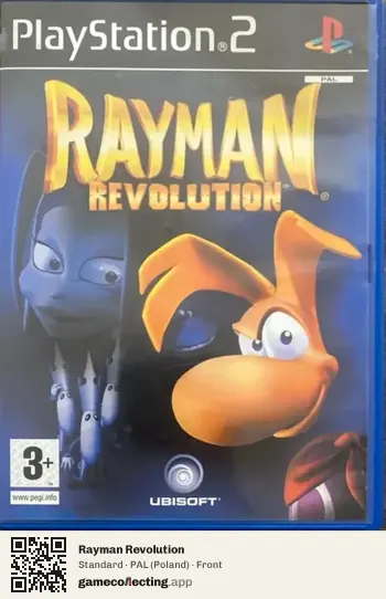 Rayman Revolution PlayStation 2, Poland box front