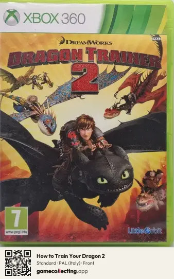 How to Train Your Dragon 2 Xbox 360, Italy box front