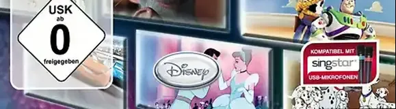 Disney Sing It: Family Hits, the USK square on its front