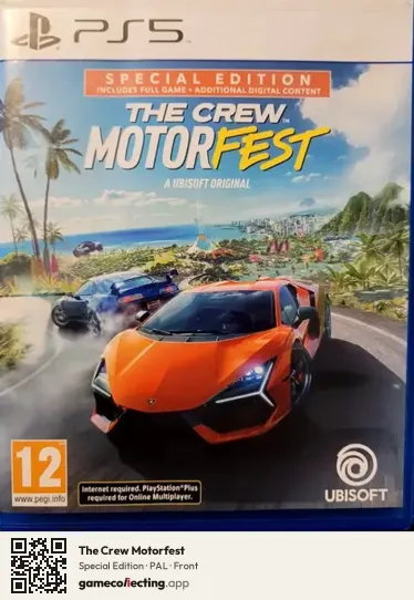 The Crew Motorfest PlayStation 5, PAL box front