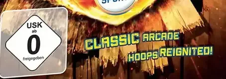 NBA Jam, the USK square on its front