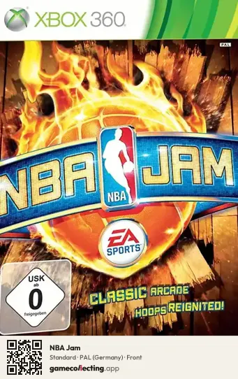 NBA Jam Xbox 360, Germany box front