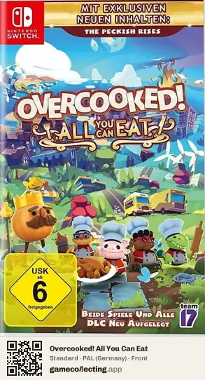 Overcooked! All You Can Eat Nintendo Switch, Germany box front