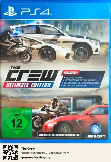 The Crew PlayStation 4, Germany box front