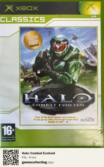 Halo: Combat Evolved Xbox, PAL box front