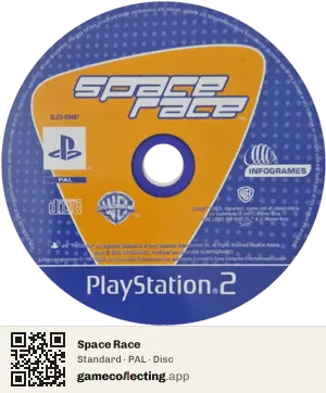 Space Race PlayStation 2, PAL disc