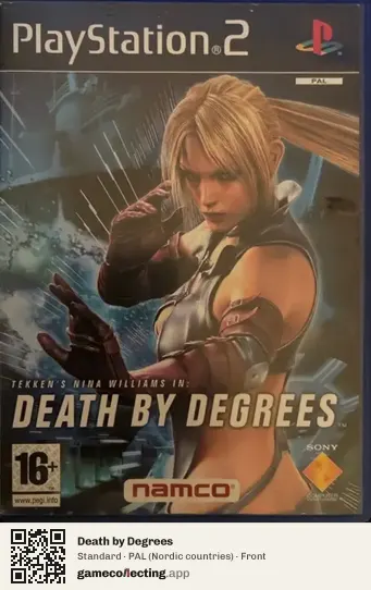 Death by Degrees PlayStation 2, Nordic countries box front