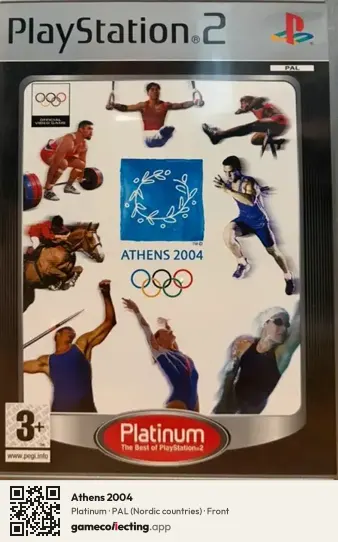 Athens 2004 PlayStation 2, Nordic countries box front