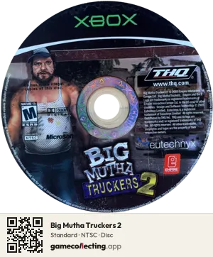 Big Mutha Truckers 2 Xbox, NTSC disc