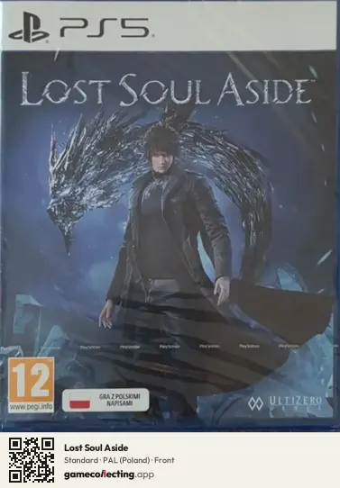 Lost Soul Aside PlayStation 5, Poland box front