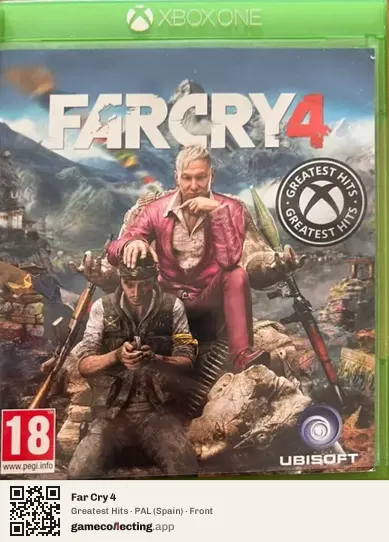 Far Cry 4 Xbox One, Spain box front