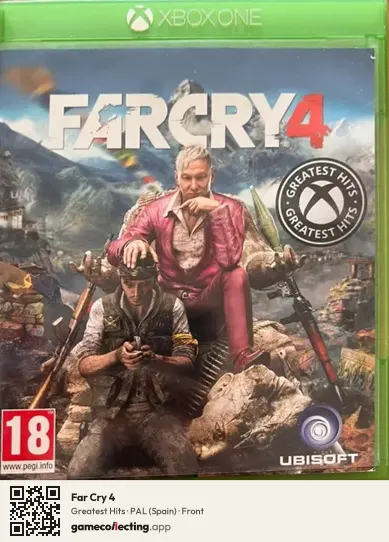 Far Cry 4 Xbox One, Spain box front