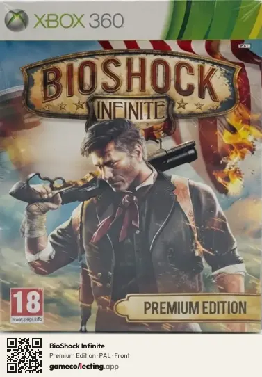 BioShock Infinite Xbox 360, PAL box front