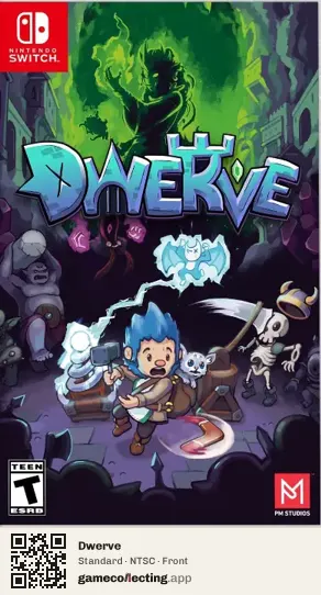 Dwerve Nintendo Switch, NTSC box front