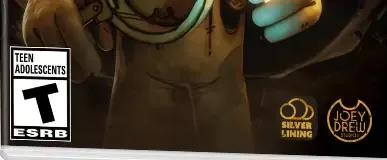 Bendy: Lone Wolf, the ESRB box on its front