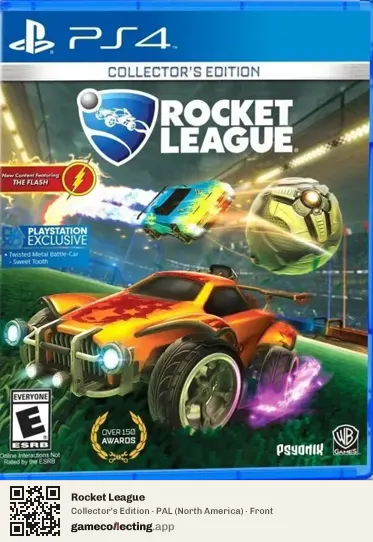 Rocket League PlayStation 4, North America box front