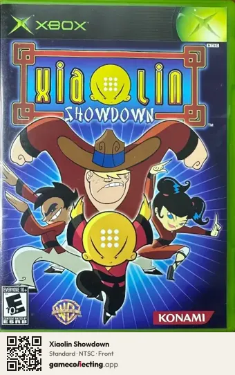 Xiaolin Showdown Xbox, NTSC box front