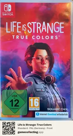 Life is Strange: True Colors Nintendo Switch, Germany box front