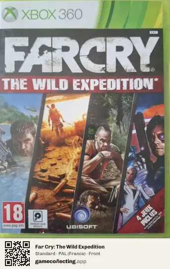 Far Cry: The Wild Expedition Xbox 360, France box front
