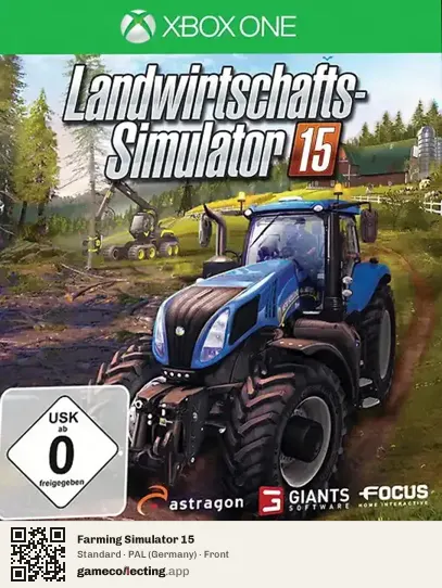 Farming Simulator 15 Xbox One, Germany box front