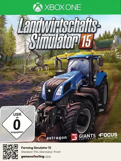 Farming Simulator 15 Xbox One, Germany box front