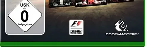 F1 2017, the USK square on its front
