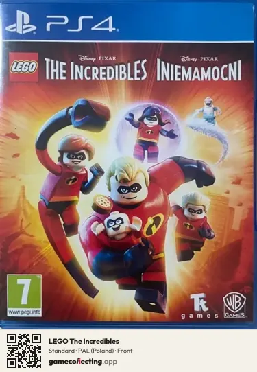 LEGO The Incredibles PlayStation 4, Poland box front