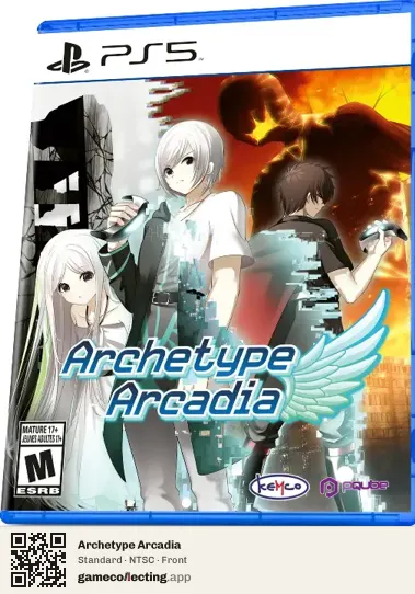 Archetype Arcadia PlayStation 5, NTSC box front