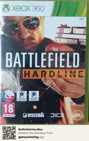 Battlefield Hardline Xbox 360, Germany box front