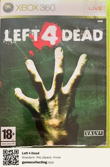 Left 4 Dead Xbox 360, Spain box front