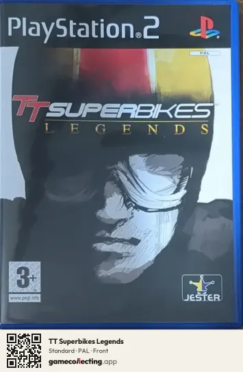 TT Superbikes Legends PlayStation 2, PAL box front