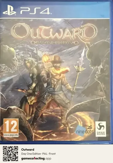 Outward PlayStation 4, PAL box front