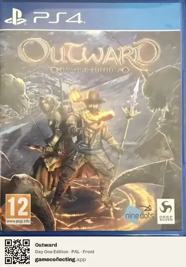 Outward PlayStation 4, PAL box front