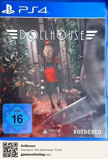 Dollhouse PlayStation 4, Germany box front