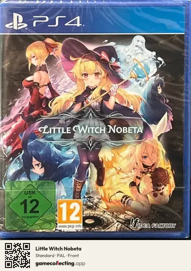 Little Witch Nobeta PlayStation 4, PAL box front