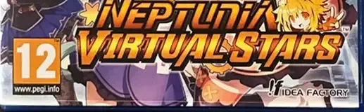Neptunia Virtual Stars, the PEGI square on its front