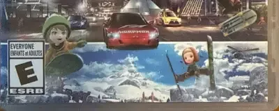 Go Vacation, the ESRB box on its front